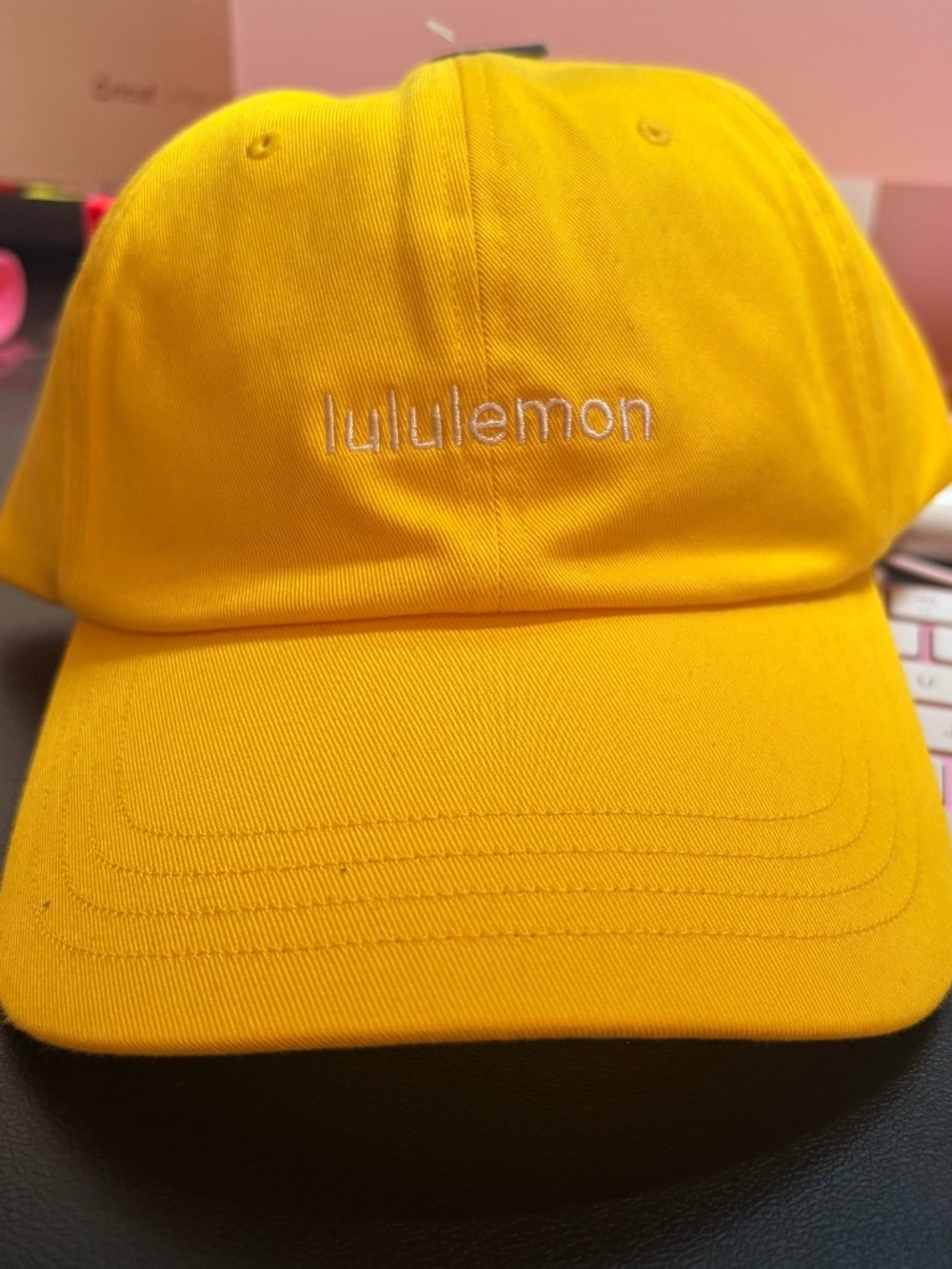 Lululemon Unisex Classic Ball Cap S/M SOLD OUT Maize Yellow NWT